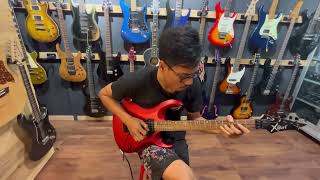 Video thumbnail for Cort X6 Electric Guitar, Red Metallic Satin Made in Indonesia tahun 2015 by Namin Music