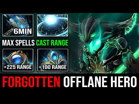 KING OF PURE CANCER 6Min Hammer Forgotten Offlaner OD with Max Spells Cast Range DotA 2