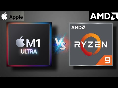 Apple M1 Ultra vs AMD Ryzen 9 5950x