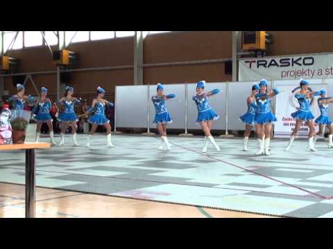 Mažoretky Panenky - 3.místo semifinále MČR Vyškov, MAC