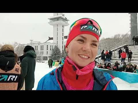 Биатлон Виктория Сливко и Тамара Дербушева об итогах женского спринта в Раубичах