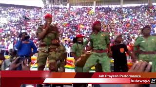 Jah Prayzah performs &#39;Kutonga kwaro&#39; at Mnangagwa Inauguration ceremony