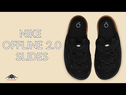 Nike Offline 2 0 Black Slides Exclusive Look & Price 2021