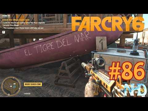 Let's Play Far Cry 6 (pt86) Treasure Boat Names and follow the Pelican