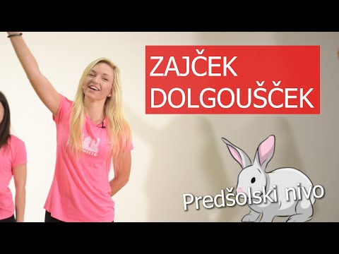 PLESNO MESTO ONLINE - Zajček Dolgoušček (predšolski nivo)