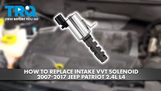 How to Replace Intake VVT Solenoid 2007-2017 Jeep Patriot 2.4L L4