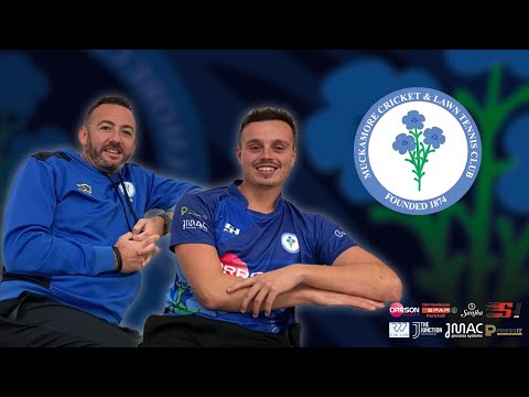 Interview with 1st XI captain Neil Gill and new Muckamore Cricket Club signing - Curtis Moorhead