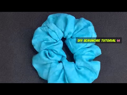 FD - 116 Diy Scrunchie making | Amazing sewing tips and tricks