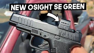 New Osight SE Enclosed Optic RMSc - GREEN
