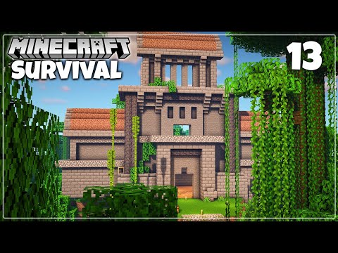 Transforming a Jungle Temple in SURVIVAL - Minecraft 1.16 Let's Play