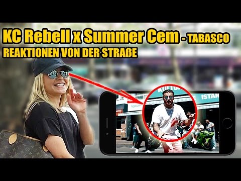 KC Rebell x Summer Cem - TABASCO | LIVE REAKTIONEN VON DER STRAßE #3  - Leon Lovelock