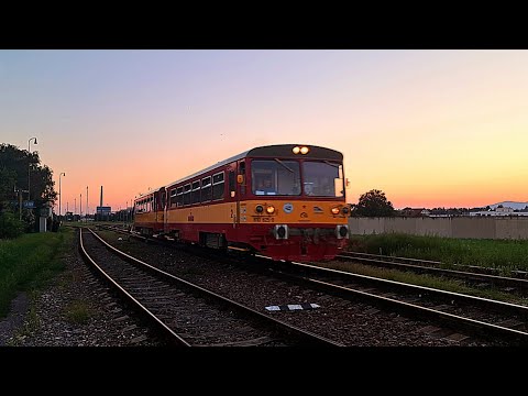 Mimoriadny osobný vlak z Kozároviec do Prievidze • výh. Topoľčany • 20.08. 2023