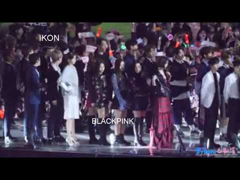IKON Blackpink interactions - 171022