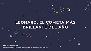 Leonard, el cometa más brillante del año