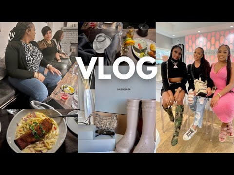 VLOG: MAMA BOUJEE & BESTIE IN TOWN + NEW CAR SHOPPING + MY 1st POP UP EVENT + MORE | Boujee Barbiee