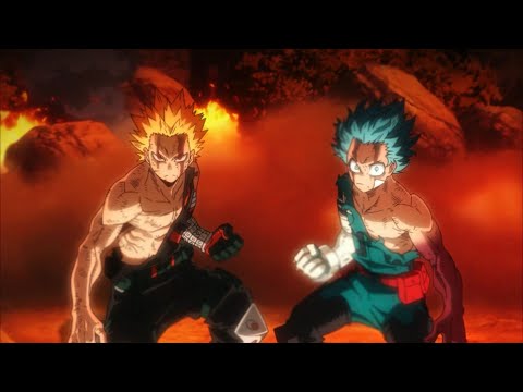 Deku Gives Bakugo One for All | MHA | Heroes Rising | You Say Run Version