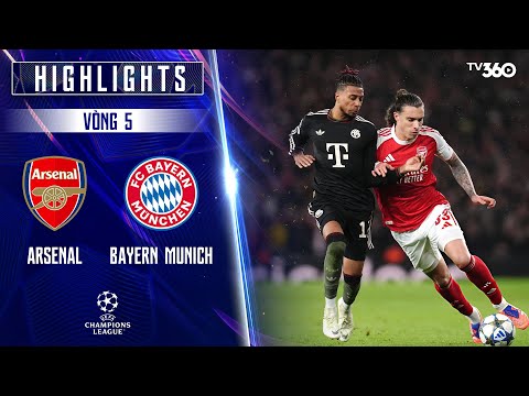 HIGHLIGHTS | ARSENAL - BAYERN MUNICH | 27/11 |ĐỈNH CAO BÓNG ĐÁ TẤN CÔNG |UEFA CHAMPIONS LEAGUE 25/26