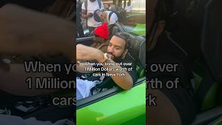 Have you ever seen this in New York? 🔥#frenchmontana #cars #newyork #rap #hiphop