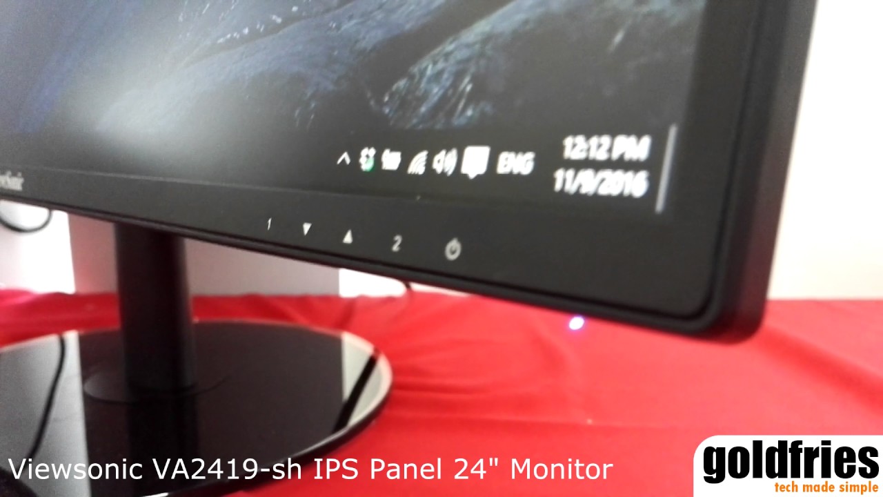 Монитор ViewSonic 23.8" VA2419SH черный