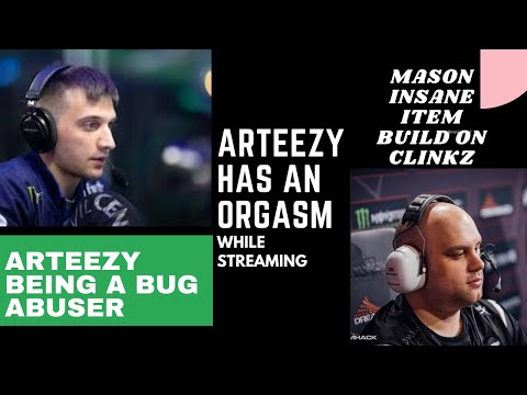 ARTEEZY BEING A BUG ABUSER // MASON INSANE ITEM BUILD ON CLINKZ