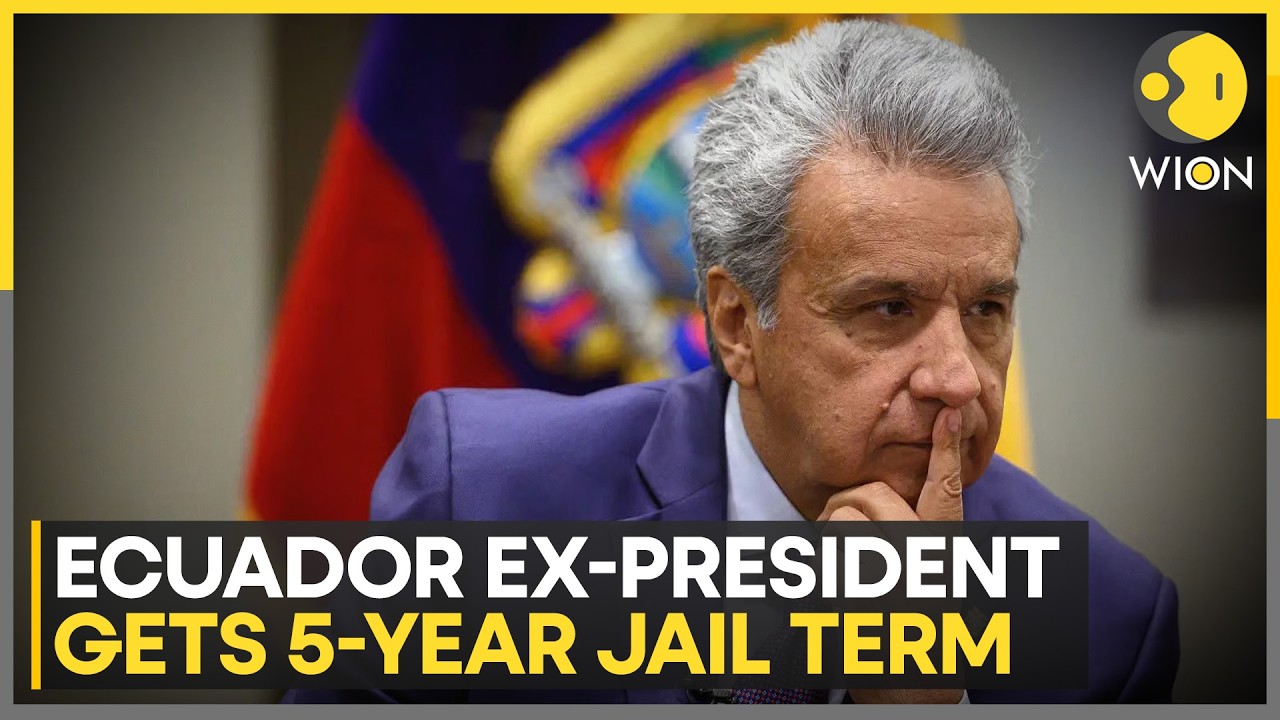 ECUADOR NEWS | Ex-President Lenin Moreno Sentenced To 5 Years In Prison In Major Corruption Case