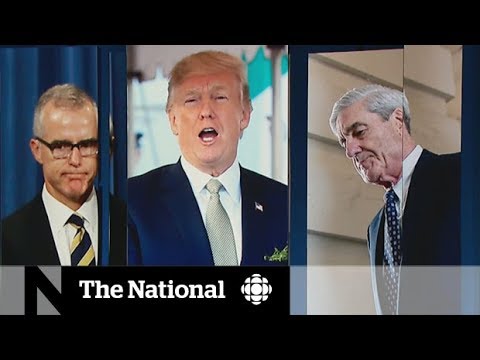 Donald Trump fired Andrew McCabe and Robert Mueller might be next