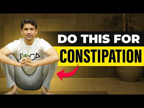 10-Minute YOGA for Better DIGESTIVE HEALTH | Fix CONSTIPATION Naturally | Saurabh Bothra Yoga