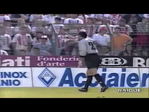 Vicenza Napoli finale ritorno coppa Italia 1996-97.