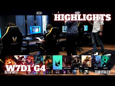 G2 Esports vs Vitality (Extended Highlights) | Week 7 Day 1 S10 LEC Summer 2020 | G2 vs VIT W7D1