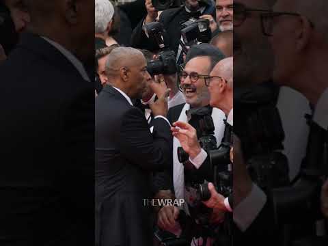 Denzel Washington Has Tense Red Carpet Moment at Cannes