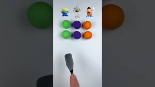 Toy Story Color mixing | Guess the mixed color #colormixing #toystory #buzz 