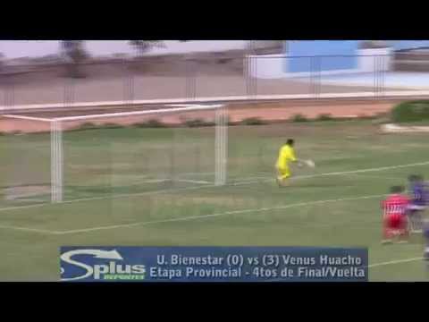 VENUS DE HUACHO (3) vs (0) UNIÒN BIENESTAR - ETAPA PROVINCIAL - 4TOS DE FINAL/VUELTA 2014.