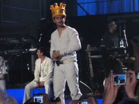 Jordan Knight of NKOTB with 101 WIXX