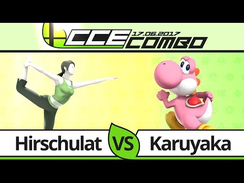 CCE COMBO -  TCL Hirschulat (Wii Fit Trainer) vs  Karuyaka (Yoshi) - Smash 4