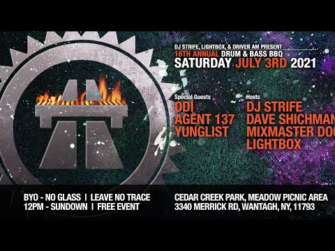 16th Annual Drum and Bass BBQ, 2021