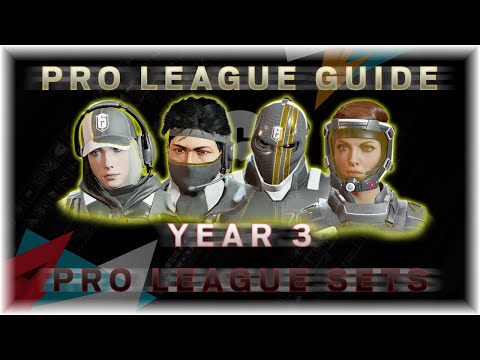 Year 3 Pro League Sets - R6 Pro League Skin Guide