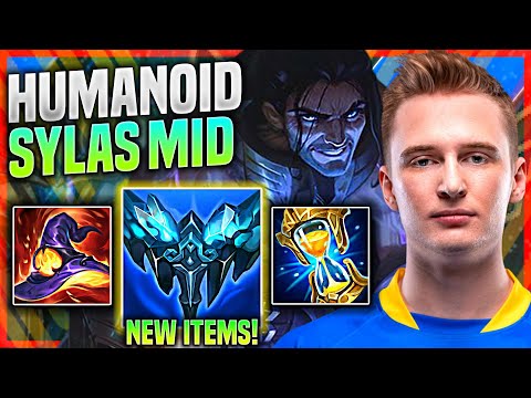 HUMANOID PICKS SYLAS WITH NEW ITEM EVERFROST! - MAD Humanoid Plays Sylas MID vs Varus | Preseason 11
