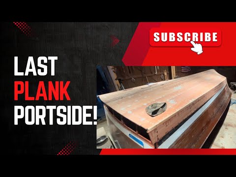 Wk29 final plank portside: FITTED
