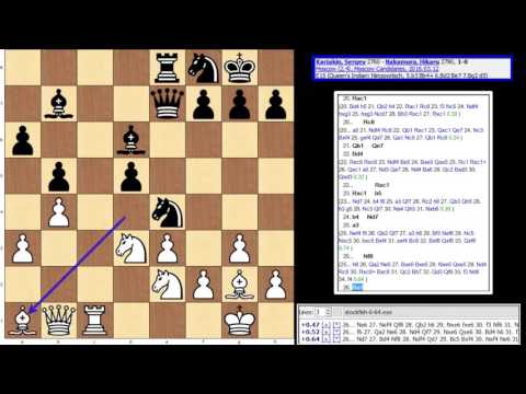 Candidates 2016 - Round 2 - Karjakin, Sergey vs Nakamura, Hikaru