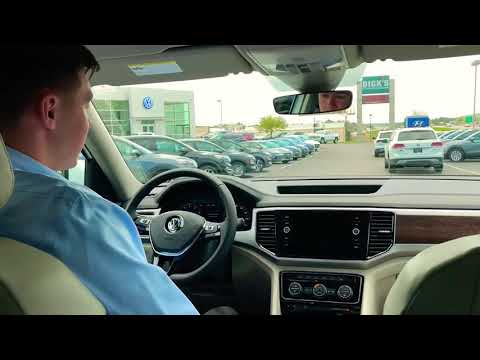 2018 Volkswagen Atlas SEL premium Parking assist demo