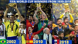 FIFA World Cup Winners And Runners-Up from II 1930- 2018 II #obiosport