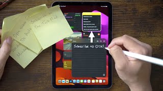 Turn Quick Notes into digital Stickies on iPad, iPhone, and Mac!