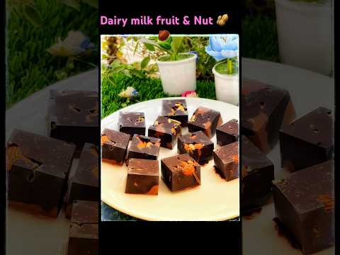 Would you try this Dairy Milk fruit & nut 🌰 🥜 ?#shorts #chocolate #dryfruit#@CadburyDairyMilkIn