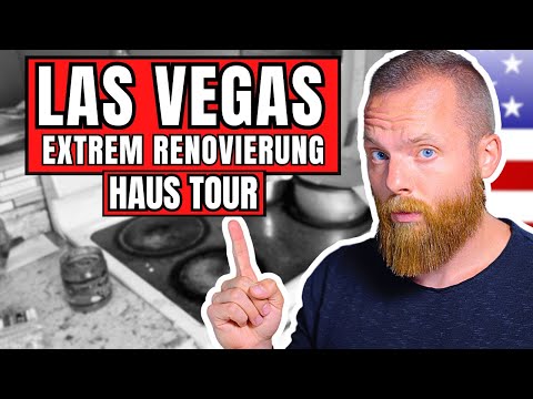 Las Vegas: Absturzbude wird zum modernen Einfamilienhaus. (Haustour Teil 1)