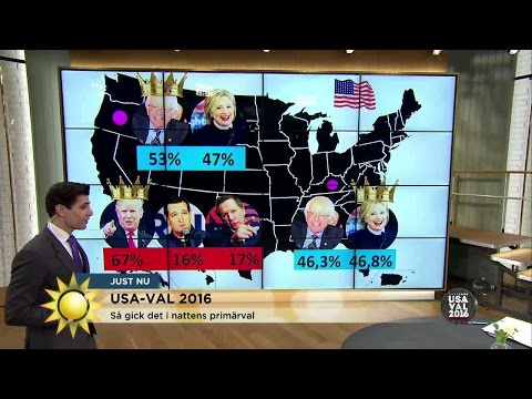 Nattens rysare - så gick primärvalet - Nyhetsmorgon (TV4)