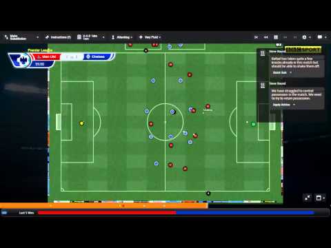 Football Manager 2014 Let's Play - Manchester United #7 | Title Decider vs Chelsea | Gameplay