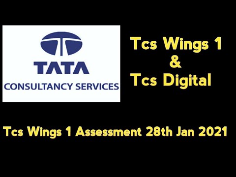 Competitive Programming | Tcs Digital | Tcs Wings 1 Assessment on 28th Jan 2021