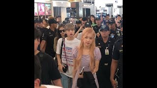 Download lagu [190607]  BLACKPINK at Naia airport Manila Philippines heading to Macau mp3