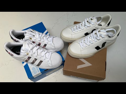Comparison between Veja Campo and Adidas Superstars #veja #adidas