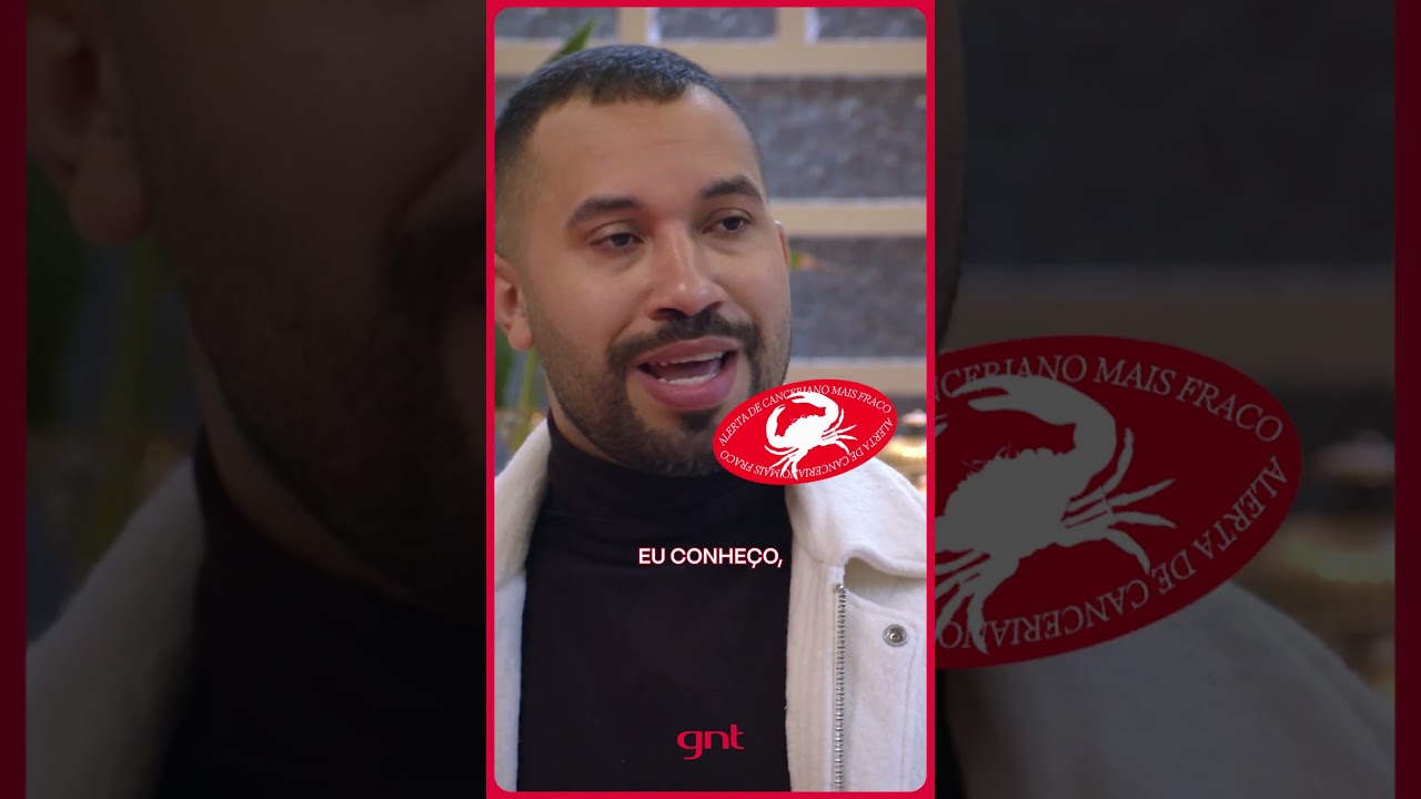Gil do Vigor é um canceriano emocionado! | Alma de Cozinheira | GNT #shorts